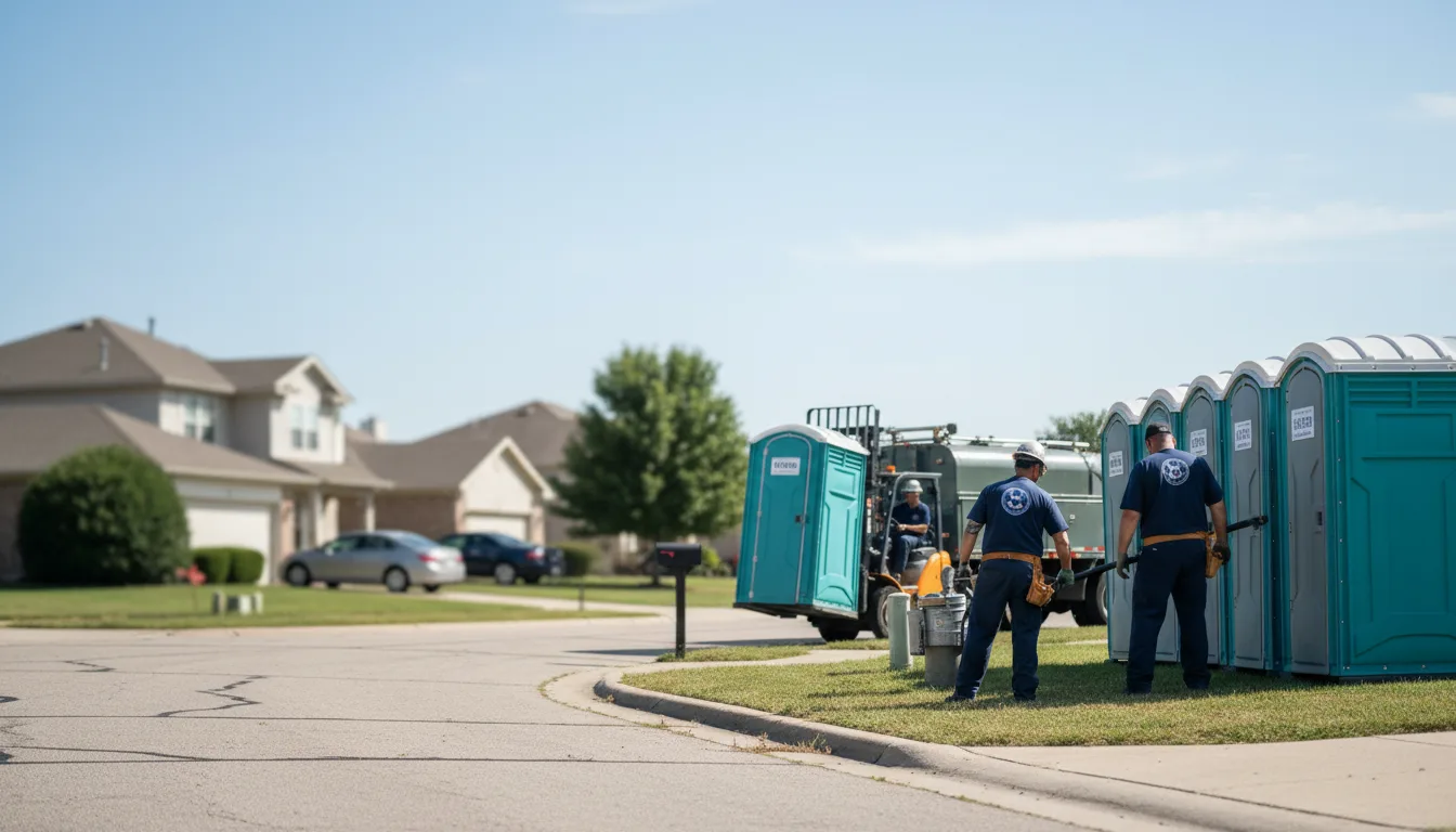 Porta Potty Rental in Cortland, IL near me